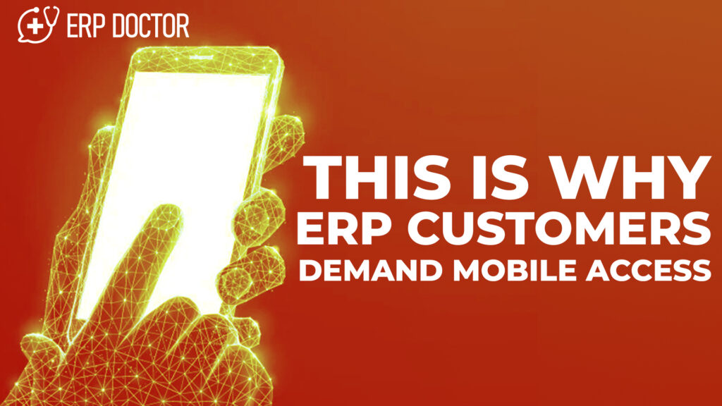 Mobile Access Demand for ERP 