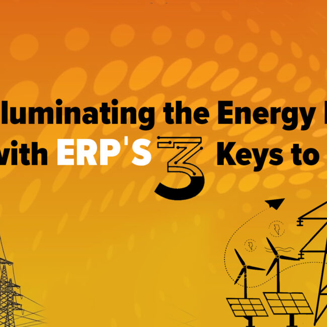 Energy Industry with ERP