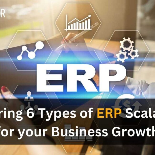 Exploring 6 Types of ERP Scalability for your Business Growth