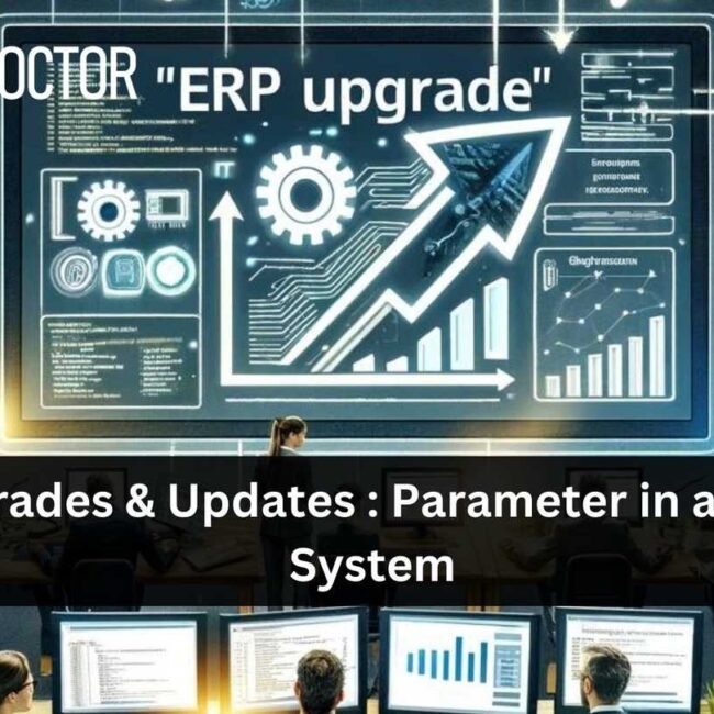 Upgrades & Updates : Parameter in an ERP System