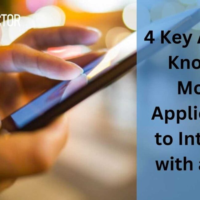 4 Key Areas to Know for Mobile Applications to Integrate with an ERP