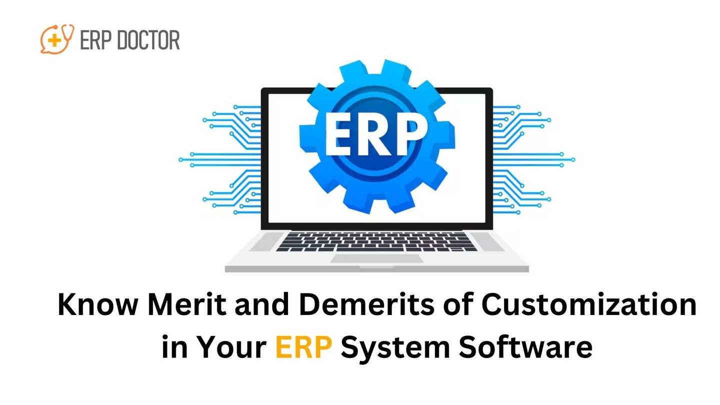 Know Merit and Demerits of Customization in Your ERP System Software