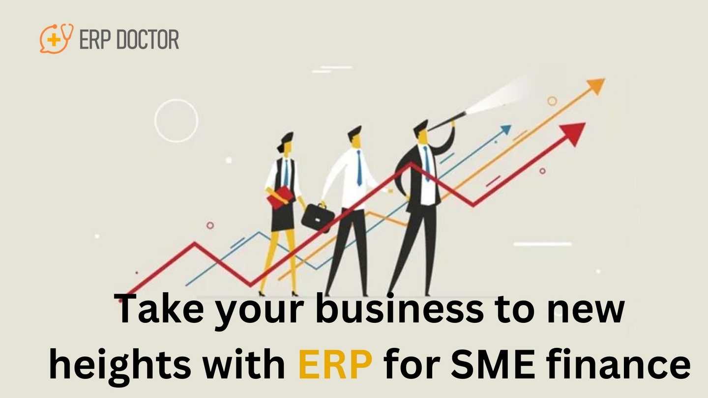 Take your business to new heights with ERP for SME finance