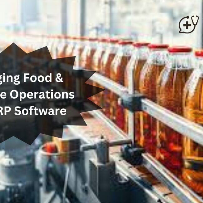 Managing Food & Beverage Operations with ERP Software