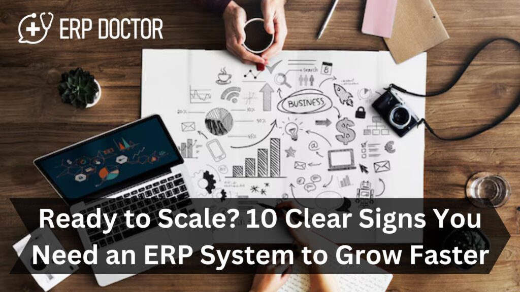 Ready to Scale? 10 Clear Signs You Need an ERP System to Grow Faster