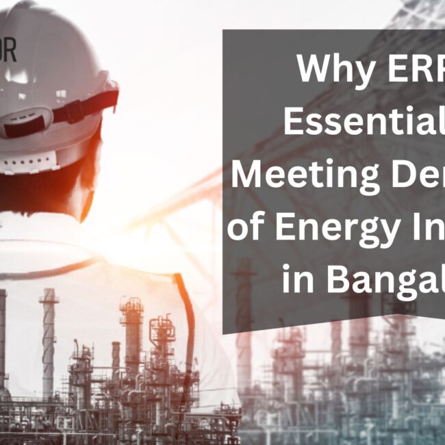 Why ERP is Essential for Meeting Demands of Energy Industry in Bangalore