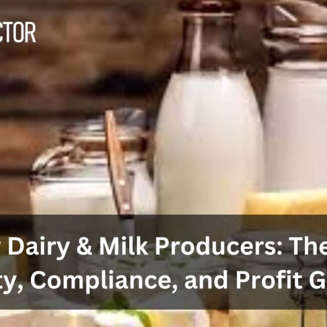 ERP for Dairy & Milk Producers: The Key to Quality, Compliance, and Profit Growth