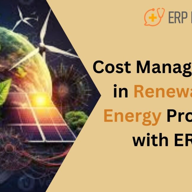 Cost Management in Renewable Energy Projects with ERP