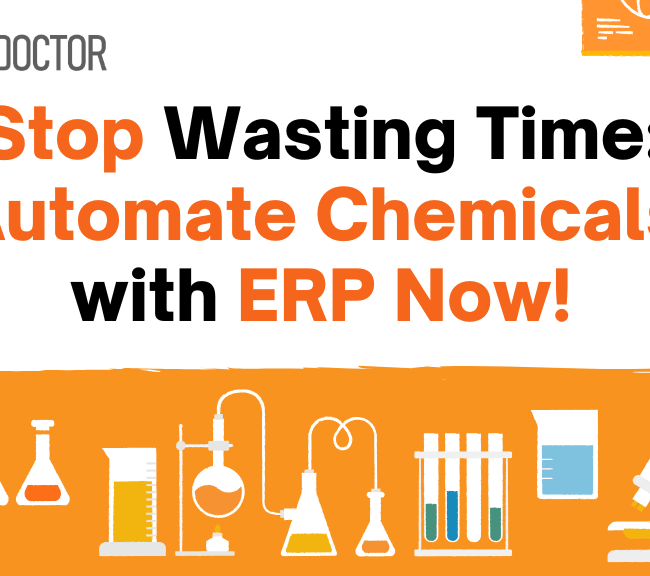 Stop Wasting Time on Manual Processes with ERP for Chemicals