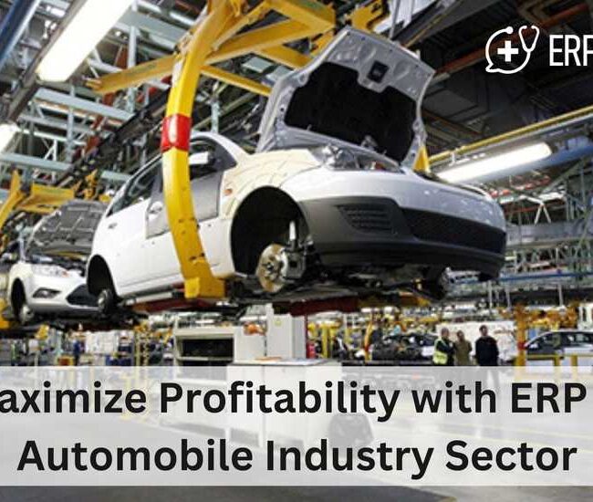 ERP for the Automobile Industry: Driving Success & Profitability