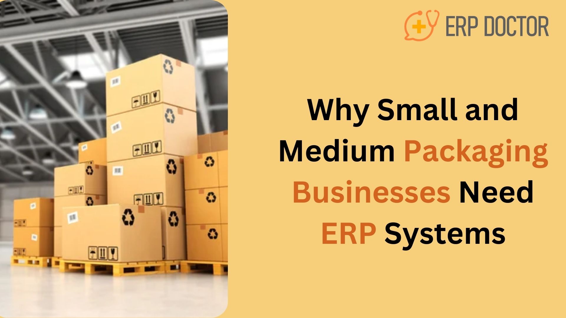 Why Small and Medium Packaging Businesses Need ERP Systems