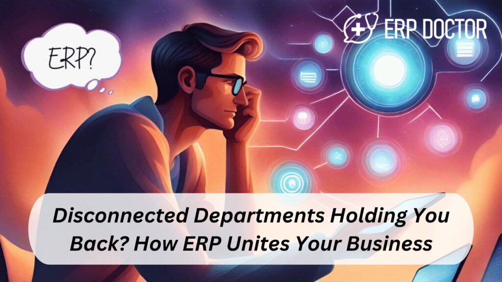 Disconnected Departments Holding You Back? How ERP Unites Your Business