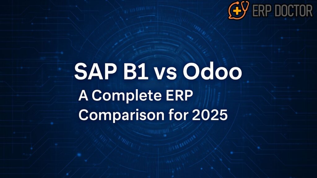 SAP B1 vs Odoo: A Complete ERP Comparison for 2025