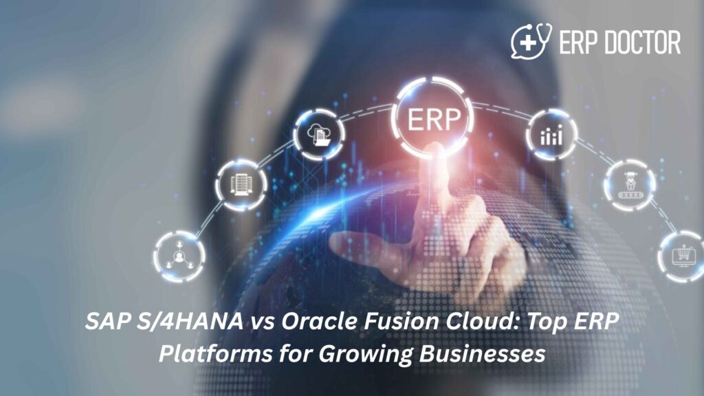 SAP S/4HANA vs Oracle Fusion Cloud: Top ERP Platforms for Growing Businesses