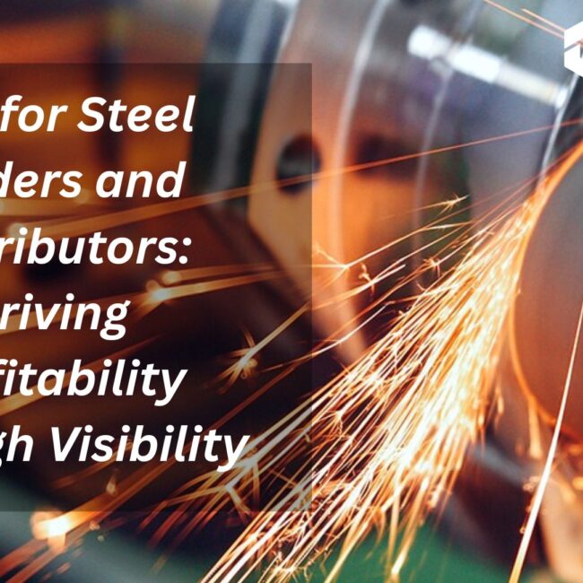 ERP for steel production industry enabling dynamic pricing and profitability control