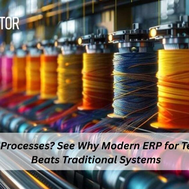 ERP for Textile Industry managing production, inventory, and quality control