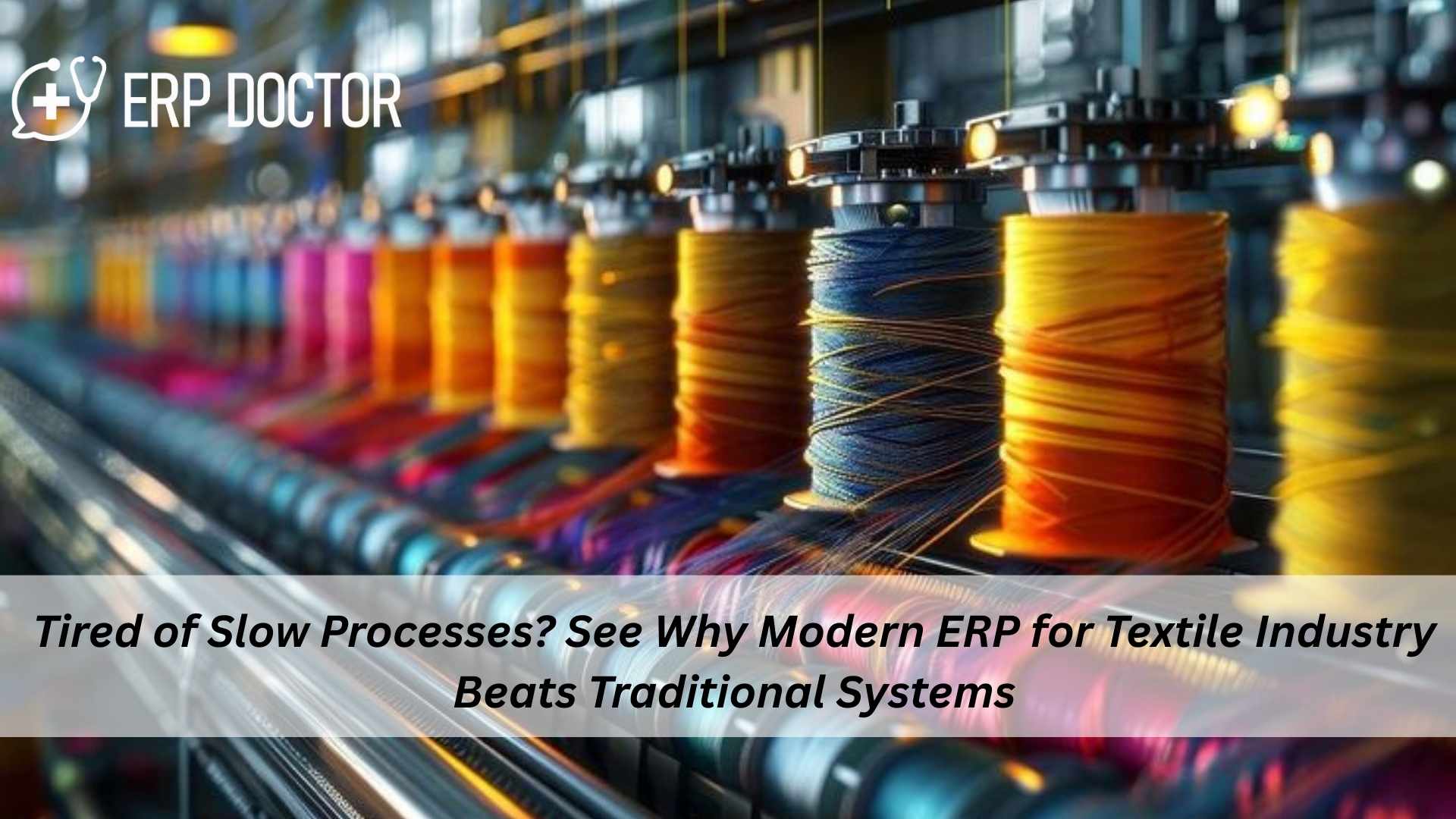 ERP for Textile Industry managing production, inventory, and quality control