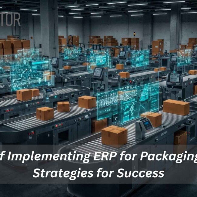 ERP for Packaging Industry software optimizing production, supply chain, and packaging workflows