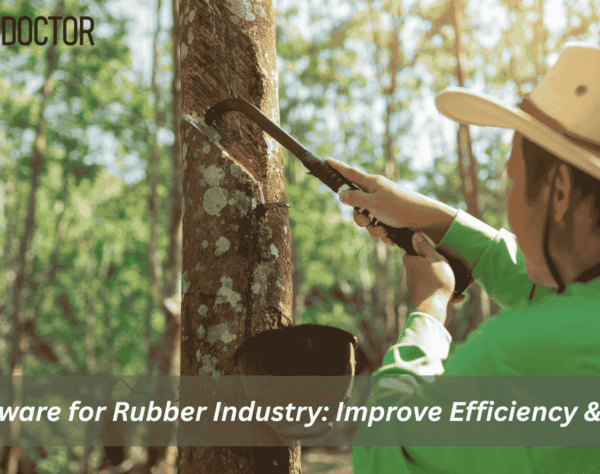 Manufacturing ERP software for rubber industry production automation and quality tracking