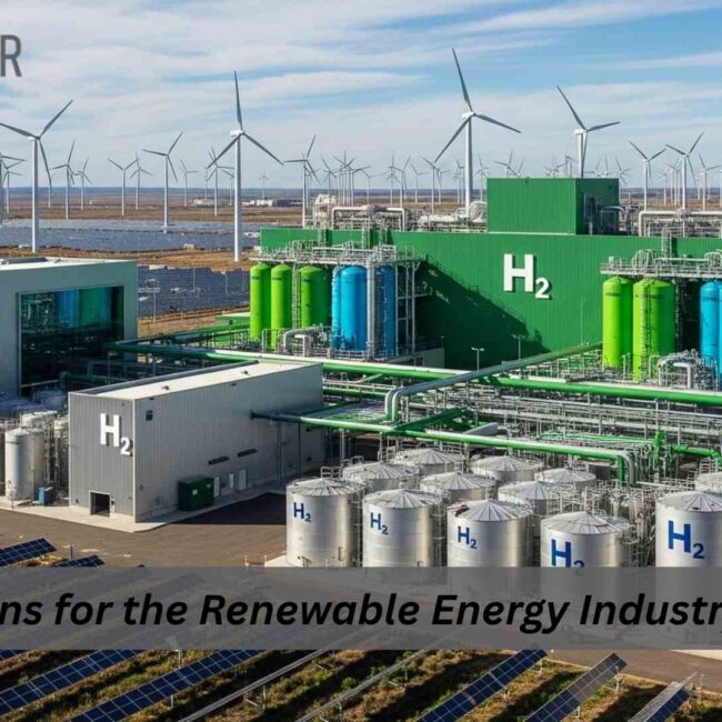 ERP Solutions for the Renewable Energy Industry managing renewable projects and assets efficiently
