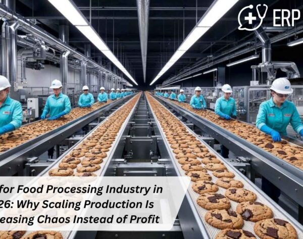 ERP for Food Processing Industry improving inventory, batch tracking, and demand planning