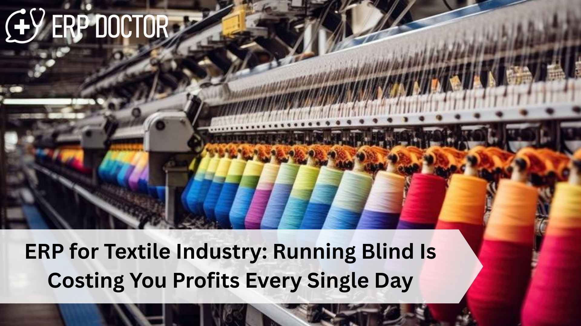 ERP for textile industry solution managing production, inventory, and quality