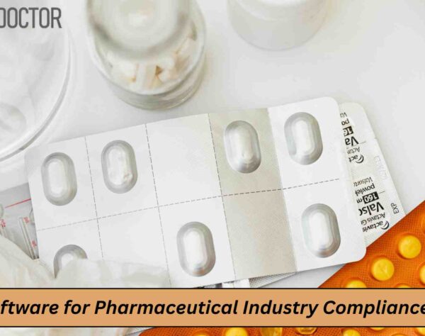 ERP software for pharmaceutical industry compliance, manufacturing control, and quality management dashboard