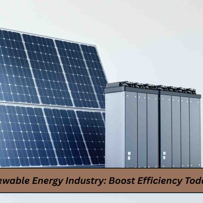Integrated ERP solution for Renewable Energy Industry streamlining operations and maintenance