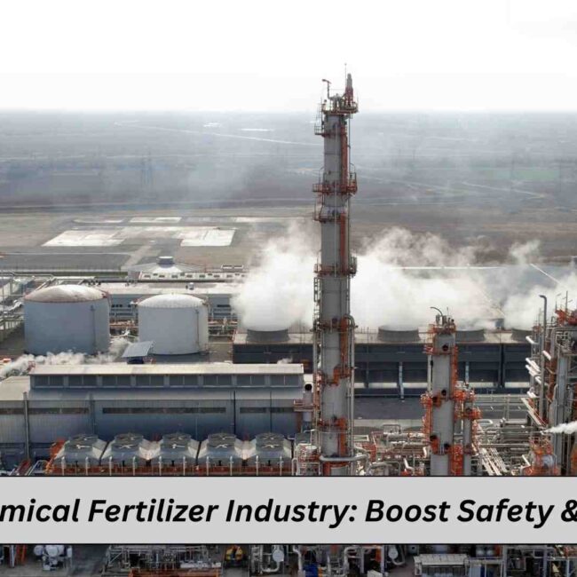 ERP for Chemical Fertilizer Industry dashboard showing production planning and batch scheduling