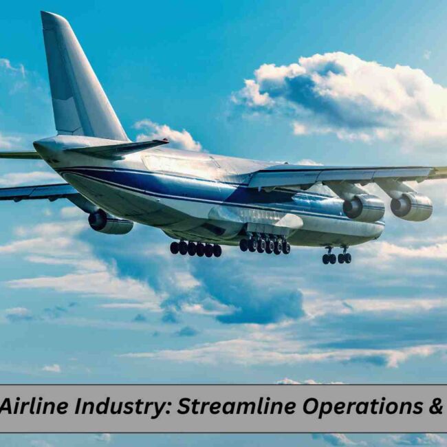 ERP for airlines streamlines operations, finance & maintenance, boosts efficiency, cuts costs, and ensures compliance