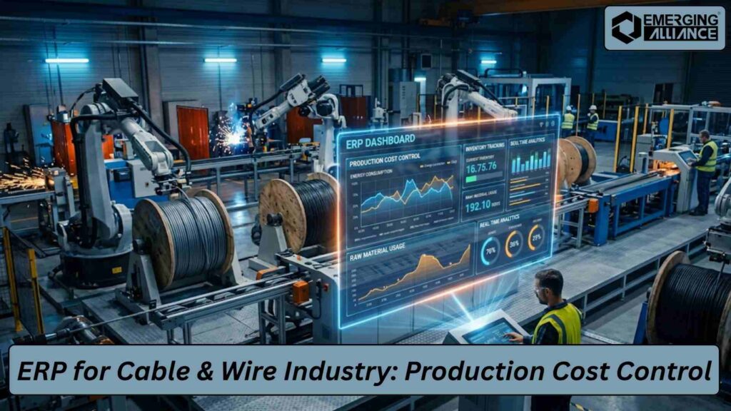 ERP for Cable & Wire Industry: Production & Cost Control using ERP