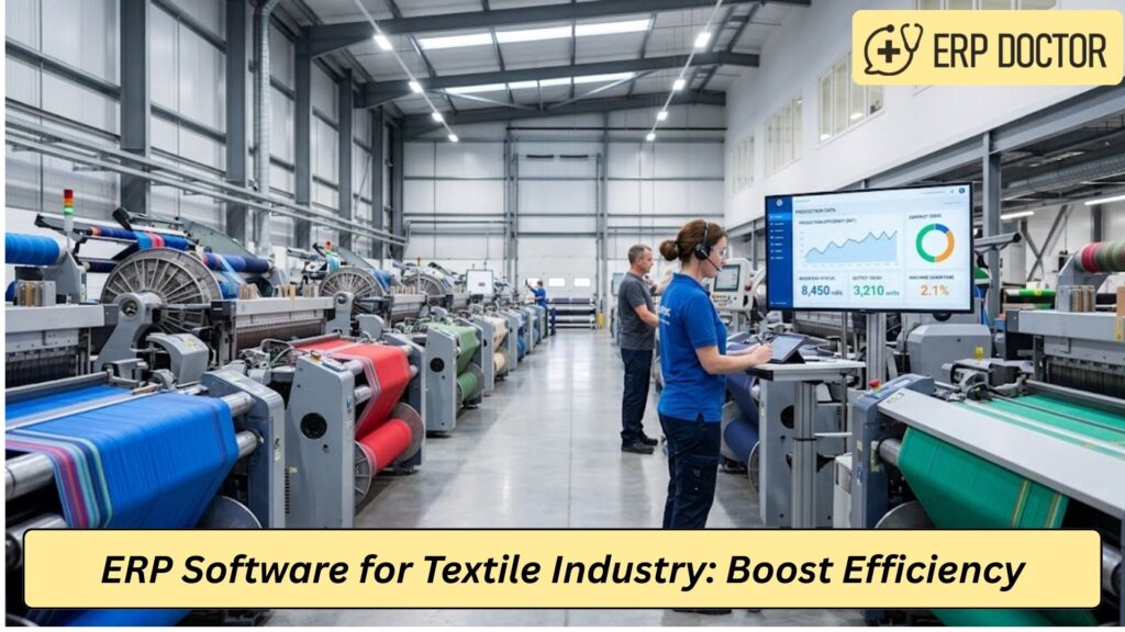 ERP Software for Textile Industry: Managing Production, Inventory, and Compliance