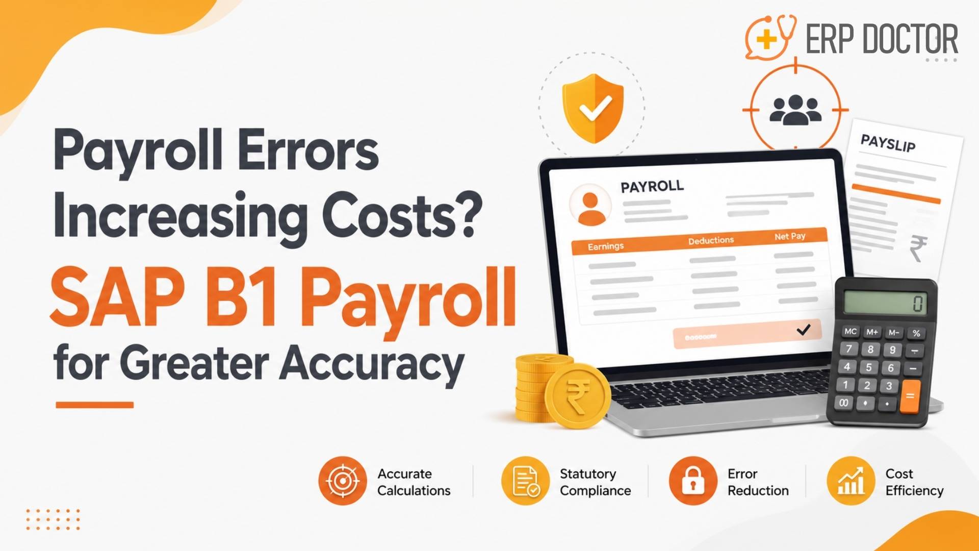 Reduce payroll errors with SAP B1 Payroll automation for faster processing, compliance, and greater business accuracy.