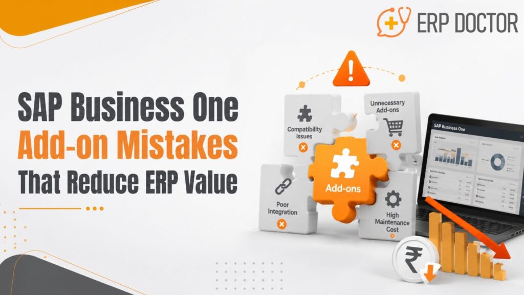 Business professionals analyzing SAP Business One Add-ons to improve ERP performance, automate workflows, enhance integration, and support scalable business growth.