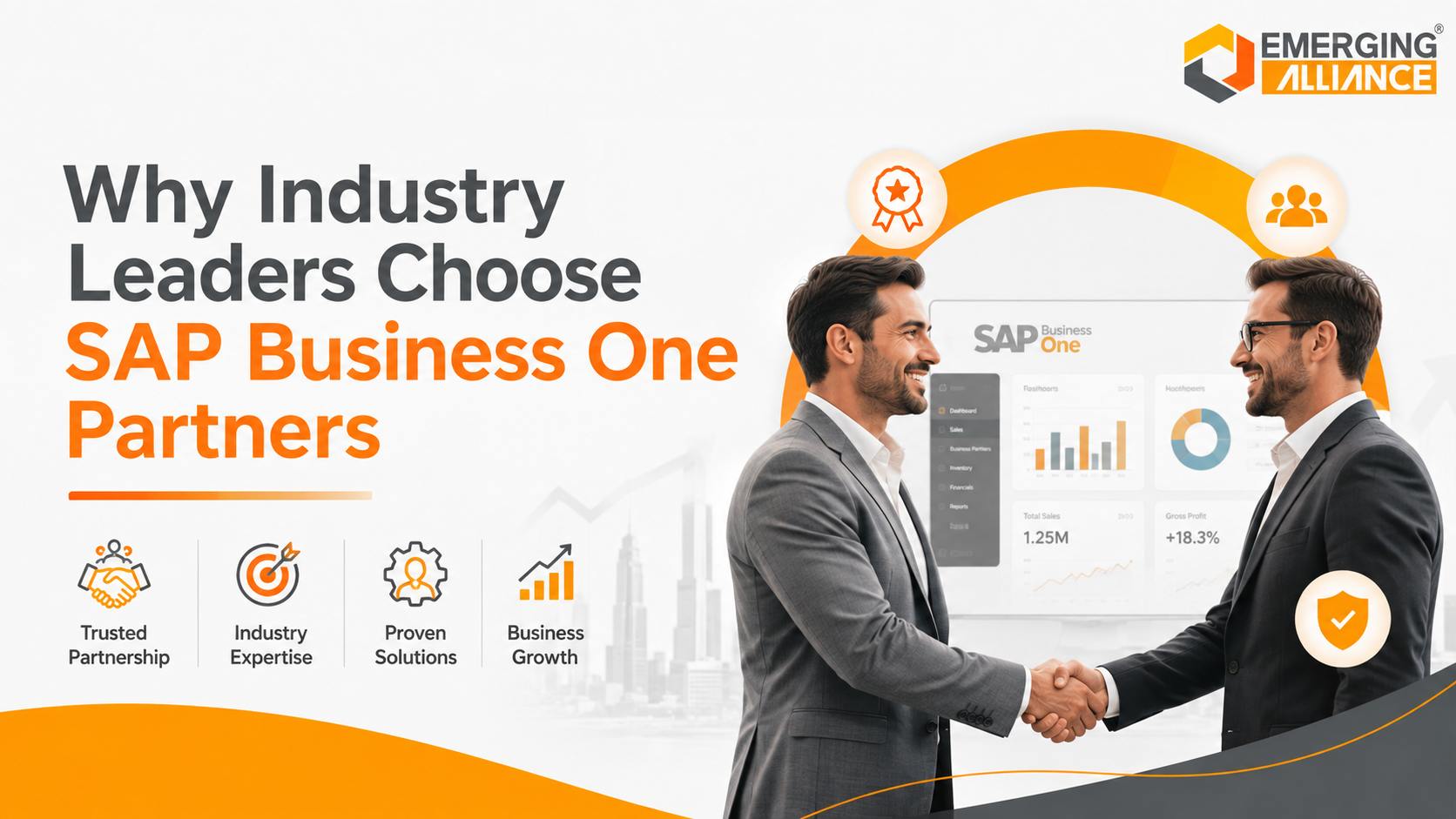 SAP Business One Partners guiding businesses through ERP implementation, integration, user training, and long-term support