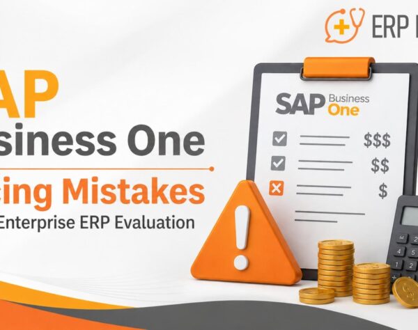 Enterprise decision-makers evaluating SAP Business One pricing, implementation costs, and ERP investment strategy for long-term ROI