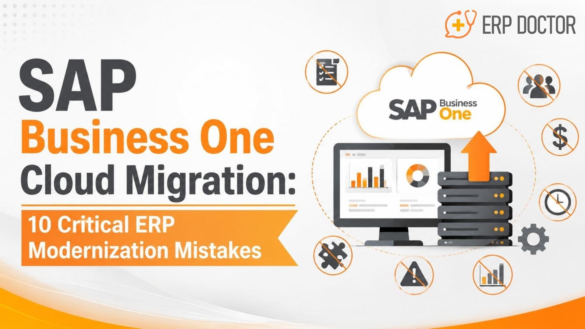 SAP Business One Cloud Migration Critical ERP Modernization Mistakes