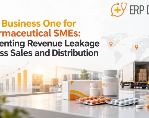 SAP Business One for Pharmaceutical SMEs: Preventing Revenue Leakage Across Sales and Distribution