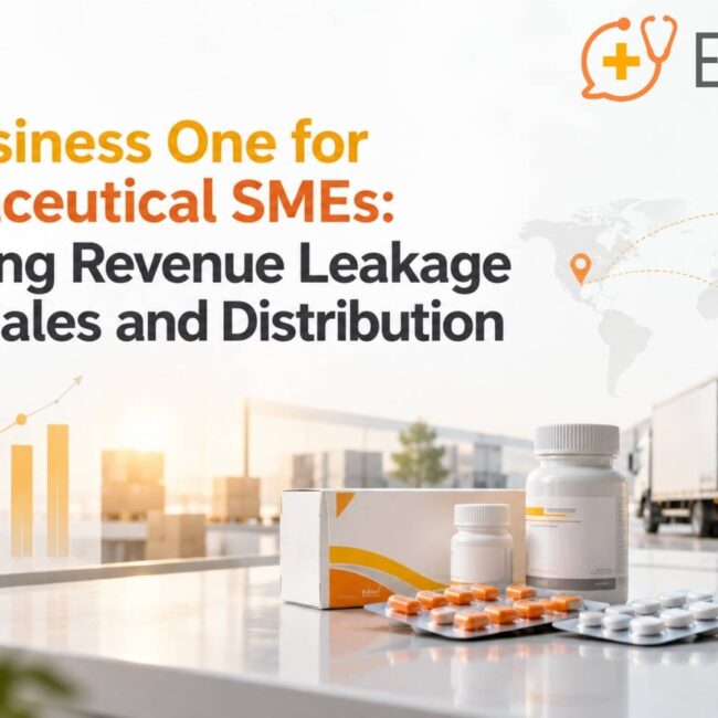 SAP Business One for Pharmaceutical SMEs: Preventing Revenue Leakage Across Sales and Distribution