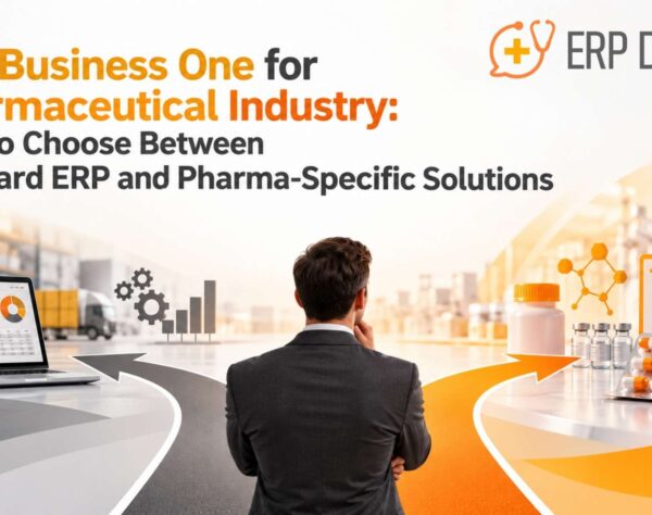 SAP Business One for Pharmaceutical Industry: Choosing Between Standard ERP and Pharma-Specific Solutions