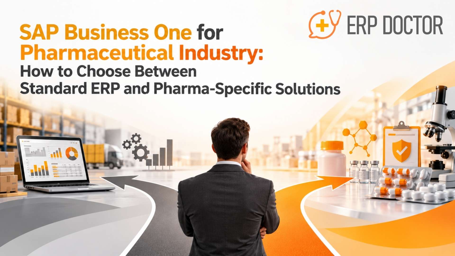 SAP Business One for Pharmaceutical Industry: Choosing Between Standard ERP and Pharma-Specific Solutions